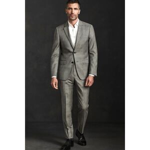 GIOVANNI Ermenegildo Zegna Gray Wool Suit Blazer Sports Coat Pants  Mens Size XL